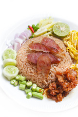 Fried rice with Shrimp paste.