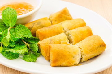 Fried spring rolls