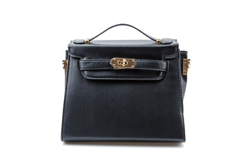 Handbag isolated white background
