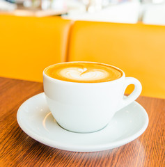 Latte coffee