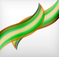 Smooth colorful business elegant wave design