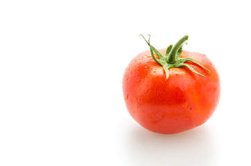 Tomato isolated on white