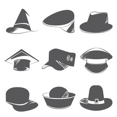 hat icons