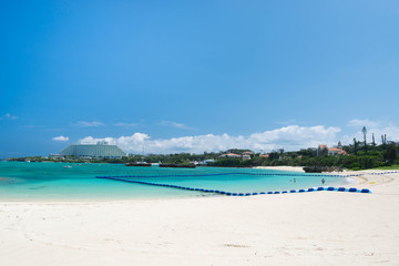 沖縄の海　恩納海浜公園