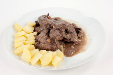 lepre in agrodolce alla trentina