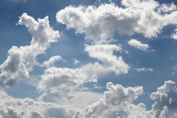 cloud and blue sky