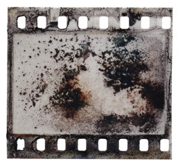 Grained film strip texture