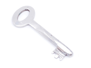 key on white background