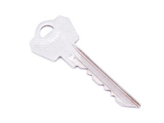 key on white background