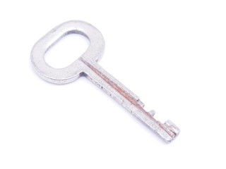 key on white background