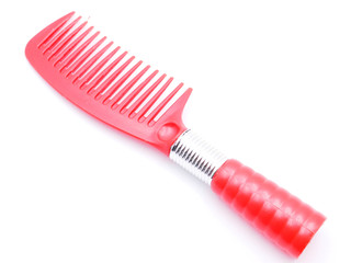 comb on a white background