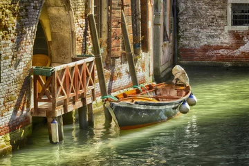 Cercles muraux Canal Venezia