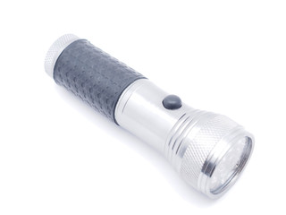 flashlight on a white background