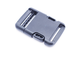 plastic buckle on a whita background