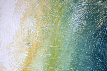 colorful background painted on the wall brush