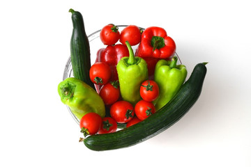 bowl with vegetables
