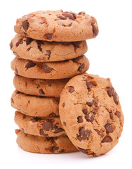 Chocolate homemade pastry cookies