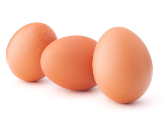Egg isolated on white background cutout