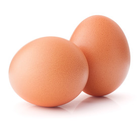 Egg isolated on white background cutout