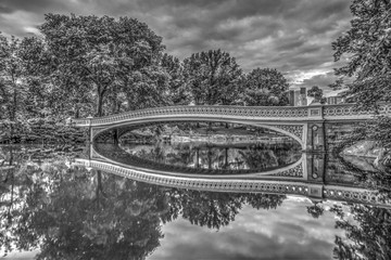 Bow bridge Central Park, New York City