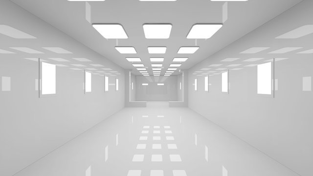 Modern corridor