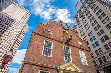 Old State House in Boston, Massachusetts
