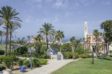 Obraz premium St. Peter's Church in Jaffa