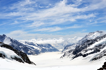 Fototapeta na wymiar Jungfrau mountain