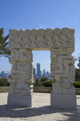 Fototapeta premium Abrasha Park in Jaffa (Israel)