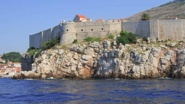 Dubrovnik old town walls