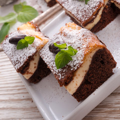 Chocolate cheese cake