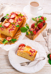 Strawberry cake