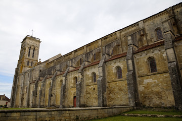 Fototapeta premium Basilique of St. Mary Magdalene in Vezelay Abbey. France
