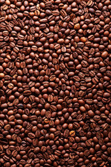 Coffee beans background