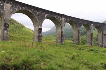 Fototapeta na wymiar Glenfinnan Viadukt