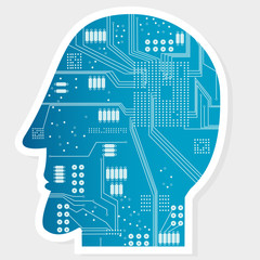 Electronic Circuit Board at Head
