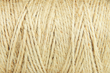 Hank of twine close up
