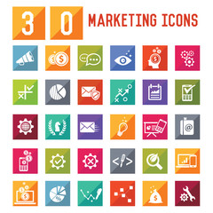 Business and Marketing icons,vector