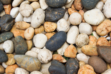 Mix of Natural Stones Background