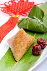 rice dumplings， Chinese Traditional food