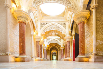 Monserrate Palace Sintra Portugal - obrazy, fototapety, plakaty