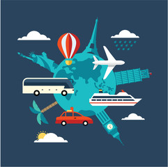 travel illustration