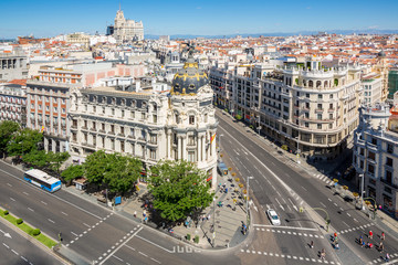 Gran Via Madrid Espagne