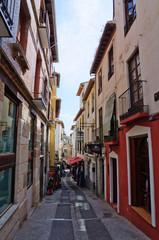 Fototapeta na wymiar Albayzin district in Granada, Spain