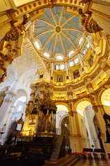 Fototapeta na wymiar The Cathedral in Granada, Spain