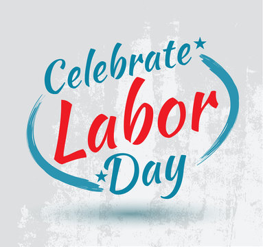 Celebrate labor day card