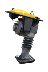 The image of road repair machine