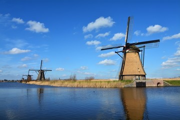 The Netherlands Kinderdijk Windmills