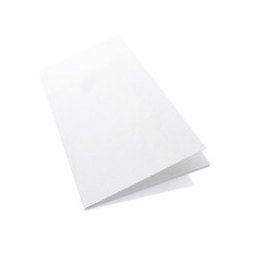 White Paper on White Background