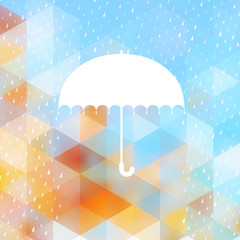 Abstract background with rain pattern. EPS 10